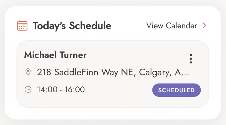 Next visit, front and center